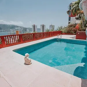 Casa Con Alberca Con Vistas A La Bahia Semesterbostad