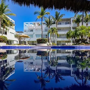 Departamento 8 Personas, Acceso A Exclusivo Club De Playa Acapulco