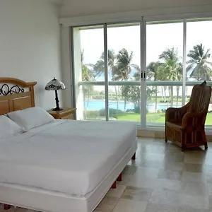 Apartmán A Pie De Playa / Albercas / Gym / Mayan Island *